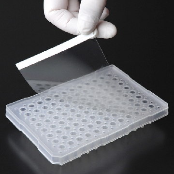 PCR透明封板膜 ，粘贴式，尺寸（mm）:80×122，数量:1箱（100片），2-3993-01，AS ONE，亚速旺