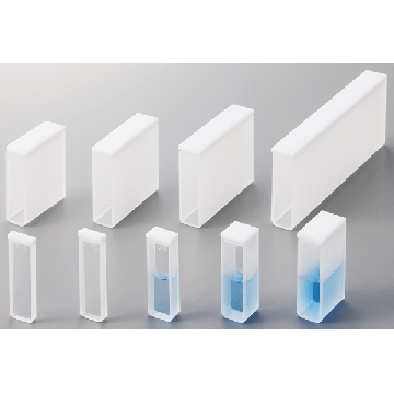 ASONE玻璃比色皿 ，G-101，尺寸（mm）:3.5×12.5×45，光路长×光路宽（mm）:1×10，C1-2871-01，AS ONE，亚速旺