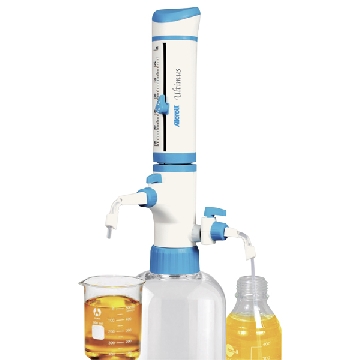 瓶口分液器 （带有吸入吸嘴・消泡功能），ULT-2.5，分注容量（ml）:0.25～2.5，最小刻度（ml）:0.05，3-5996-01，AS ONE，亚速旺