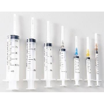 实验室用经济型一次性注射针筒 （含针头），容量:2ml，针头规格:0.6，CC-4325-02，AS ONE，亚速旺