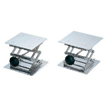 ASONE升降台 （承载～45kg），顶板×底座（mm）:100×100，规格:旋钮式，6-448-02，AS ONE，亚速旺