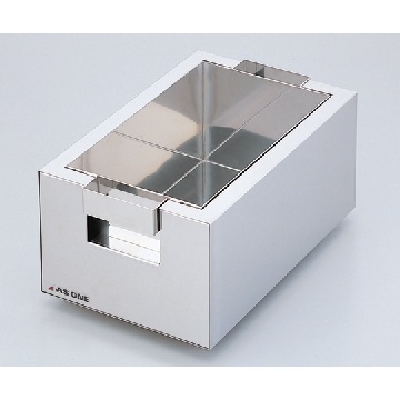 不锈钢水槽 ，SKOB-02，规格:内侧水槽不带把手，外尺寸(mm):413×256×197，1-4312-02，AS ONE，亚速旺