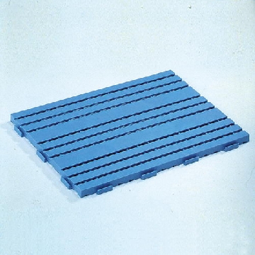 卡扣式滤水板 ，600-0100，品名:板座部分（＋）・蓝色，尺寸（mm）:150×75×25，9-115-04，AS ONE，亚速旺