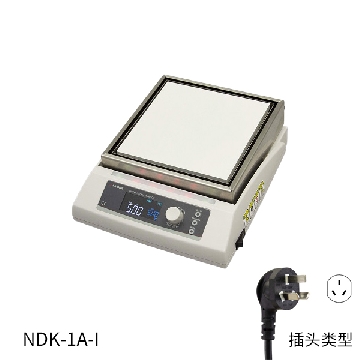 NINOS 加热板 (数显)，NDK-1A-I，加热功率(W):680，顶板尺寸(mm):170×170，1-4601-31-90，AS ONE，亚速旺