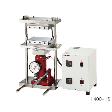 实验室小型压力机 （热压型），H400-15，加重（t）:0～15，尺寸（mm）:650×490×620，2-5178-13，AS ONE，亚速旺