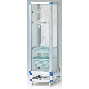玻璃器具用干燥器 ，AGS，外形尺寸（mm）:444×537×1595，内部尺寸（mm）:430×503×1336，3-5029-01，AS ONE，亚速旺