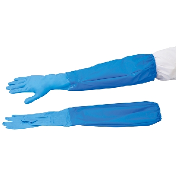 丁腈薄手套 （带袖套），No.360B，尺寸:L，数量:1双，2-2192-03，AS ONE，亚速旺