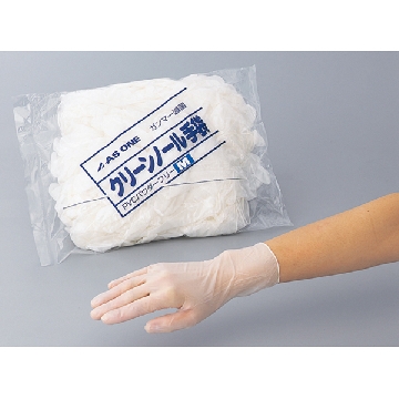 PVC一次性手套 （无粉・己γ线灭菌），L，数量:1盒（100只），6-931-01，AS ONE，亚速旺