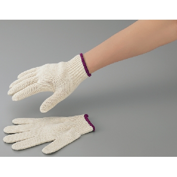 经济型棉纱手套 ，750，颜色:紫边，数量:1打（12双），C2-9815-01，AS ONE，亚速旺
