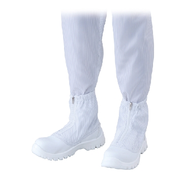 无尘安全靴 （带拉链・短型），TCBS-SN，鞋码:36，尺寸（cm）:22.5，C1-2268-43，AS ONE，亚速旺