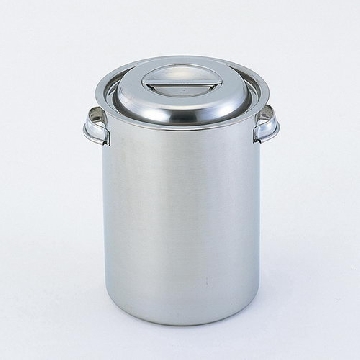 不锈钢桶 （深型），18型，容量（l）:6.4，内径×高（mm）:φ180×252，1-9753-02，AS ONE，亚速旺