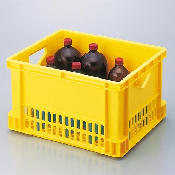 瓶容器整理箱 ，BC-12型，外形尺寸（mm）:418×350×242，有效内部尺寸（mm）:380×312×220，3-186-01，AS ONE，亚速旺