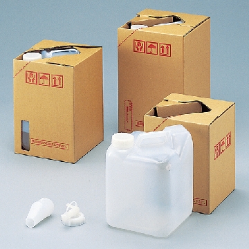 PE桶 （强化型），容量（l）:20，尺寸（主体／外包装）mm:250×250×395／265×265×400，4-5325-03，AS ONE，亚速旺