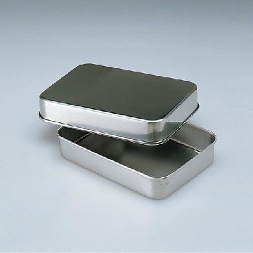 不锈钢带盖托盘 ，No.1，主体外观尺寸（mm）:210×150×41，主体内部尺寸（mm）:205×145×40，5-173-08，AS ONE，亚速旺