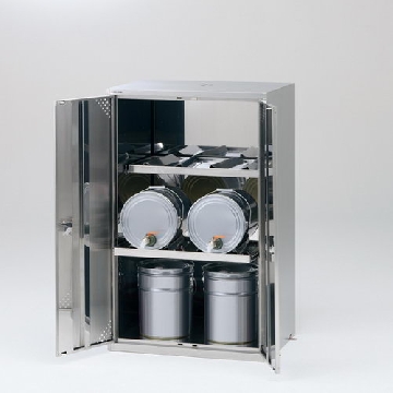实验室保存箱 （桶用），LSR-W-P　1列2层，尺寸（mm）:500×600×1350，存放数量:上层：1、中层：1、下层：1，2-673-03，AS ONE，亚速旺