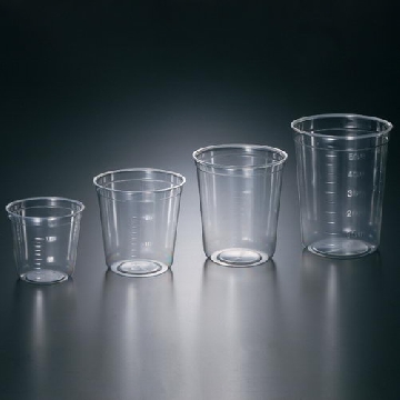 一次性杯子 （透明）（单个起售），容量（ml）:100，基准刻度（ml）:10，2-5093-01，AS ONE，亚速旺