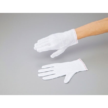 顺滑型棉质安全手套 ，无帮，尺寸:S，全长（*mm*）:205，1-547-04，AS ONE，亚速旺