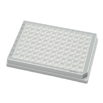 96孔/平底-PP微孔板, 白色孔井, 灰色边框, PCR洁净级, 80块 (5x16块)，0030601475，Eppendorf，艾本德