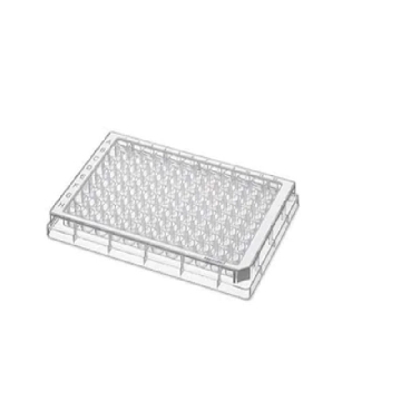 96孔/平底-PP微孔板，无色孔井，白色边框，PCR洁净级，80块 (5x16块)