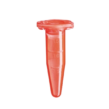 Safe-Lock 微量离心管, 1.5 ml, 红色,1000个，0030120167，Eppendorf，艾本德