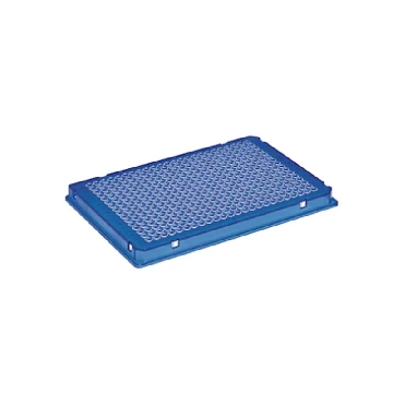 twin.tec 384孔PCR板, (孔无色) 蓝色, 25块，0030128532，Eppendorf，艾本德