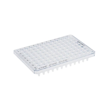 twin.tec 96孔PCR板, 半裙边, 微生物适用, 无色, 10块，0030129326，Eppendorf，艾本德