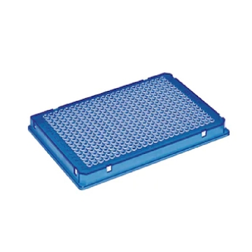 twin.tec 384孔PCR板, 微生物适用, 蓝色, 10块，0030129350，Eppendorf，艾本德