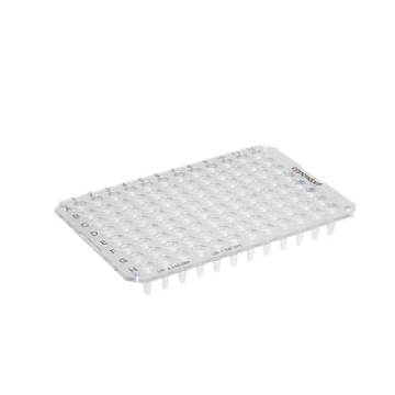 twin.tec 96孔PCR板, 无裙边, 低通量, 无色, 20块，0030133307，Eppendorf，艾本德