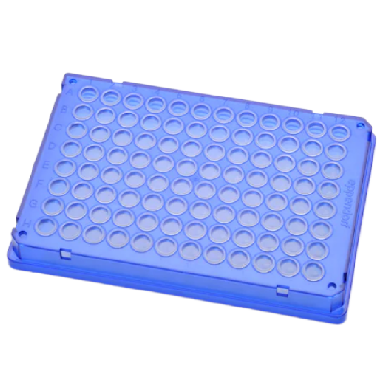 twin.tec 96孔PCR板, 全裙边(孔无色), 蓝色, 300块，0030128842，Eppendorf，艾本德