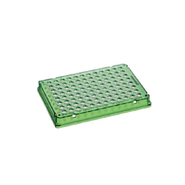 Eppendorf twin.tec 96孔PCR板, 低吸附, 全裙边, PCR 洁净级, 绿色, 300块，0030129555，Eppendorf，艾本德