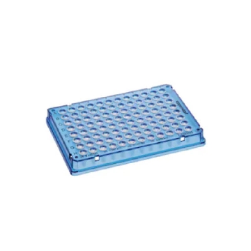 Eppendorf twin.tec 96孔PCR板, 低吸附, 全裙边, PCR 洁净级, 蓝色, 25块，0030129580，Eppendorf，艾本德