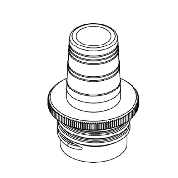 螺纹瓶口适配器, 适合GL 32至NS 24/29 螺纹瓶, PP，4960800090，Eppendorf，艾本德