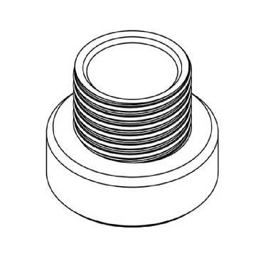 5L 储液罐的螺纹适配器, 螺纹尺寸从45 mm 到17/8“，4960832006，Eppendorf，艾本德