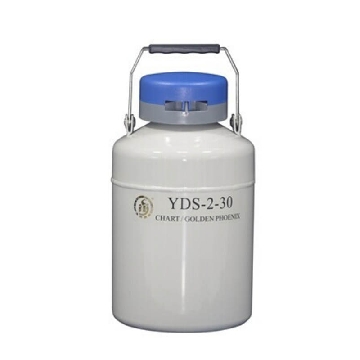 液氮罐，含3个120mm高的提筒，YDS-2-30，金凤