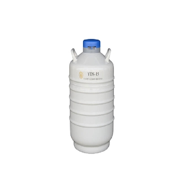 贮存型液氮生物容器，15L，口径50mm，含6个120mm高的提筒，YDS-15，金凤