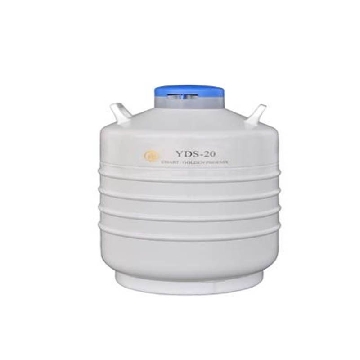 贮存型液氮生物容器，20L，口径50mm，含6个276mm高的提筒，YDS-20，金凤