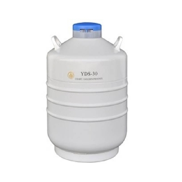 贮存型液氮生物容器，31.5L，口径50mm，含6个120mm高的提筒，YDS-30，金凤