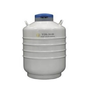 贮存型液氮生物容器，31.5L，口径80mm，含6个120mm高的提筒，YDS-30-80，金凤