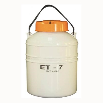液氮罐，含6个127mm高的提筒,ET-7,金凤