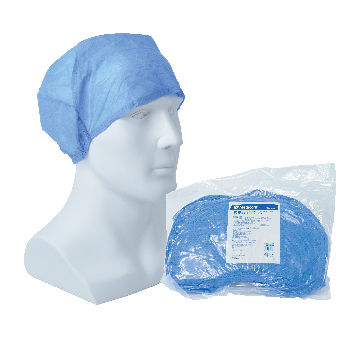 医用帽（平顶帽SMS）68X14cm 蓝，10袋/箱X30只/袋，MED-CCP730005，Medicom