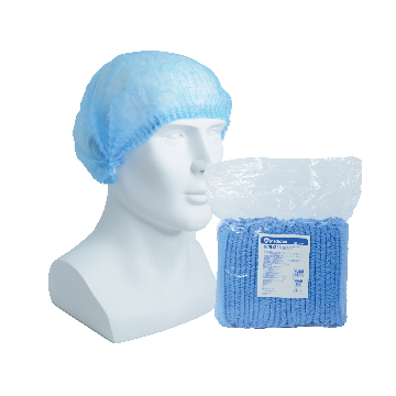 医用帽（条帽PP）18'' 46X10cm 蓝，10袋/箱X100只/袋，MED-CCP730008，Medicom