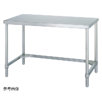 静音不锈钢工作台 WT-12045SI 1200×450×800，1-1636-36，AS ONE，亚速旺