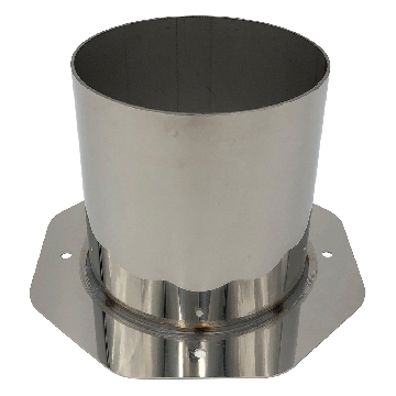 药品存储柜用排气管 100mm，1-7612-01，AS ONE，亚速旺