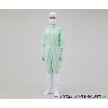 无尘衣AS197C 带帽 白 LL，1-7864-04，AS ONE，亚速旺