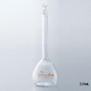 ASONE容量瓶(高精度)茶色 10ml 1个 带检定证书，1-8565-22-DZ，AS ONE，亚速旺