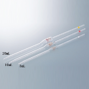 ASONE胖肚移液管 4ml 1个 附中文校准证书，1-8570-11-57，AS ONE，亚速旺