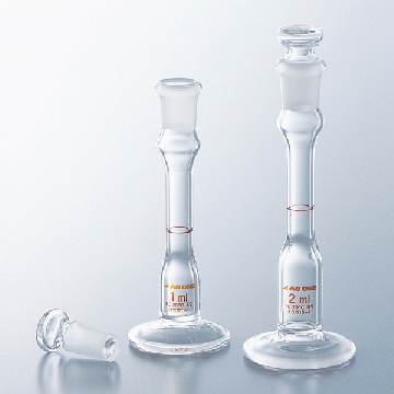 ASONE座式容量瓶 1ml 1个 附中文校准证书，1-8582-01-57，AS ONE，亚速旺