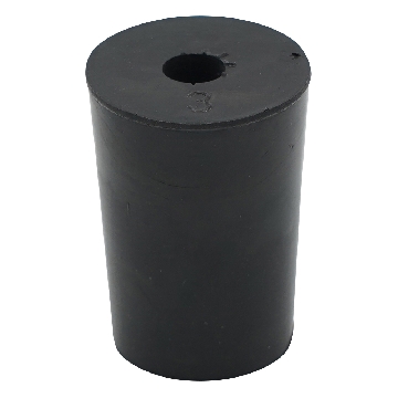 开孔橡胶塞 3号 1个，4-389-13，AS ONE，亚速旺