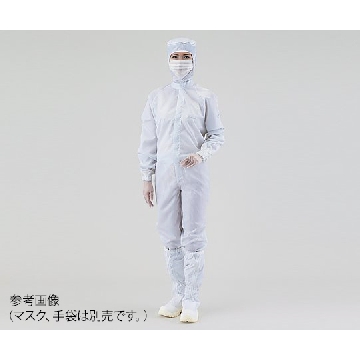 连体无尘服 套装 12110系列，4-399-01，AS ONE，亚速旺