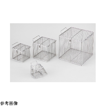 手提不锈钢篮子，4-4979-03，AS ONE，亚速旺